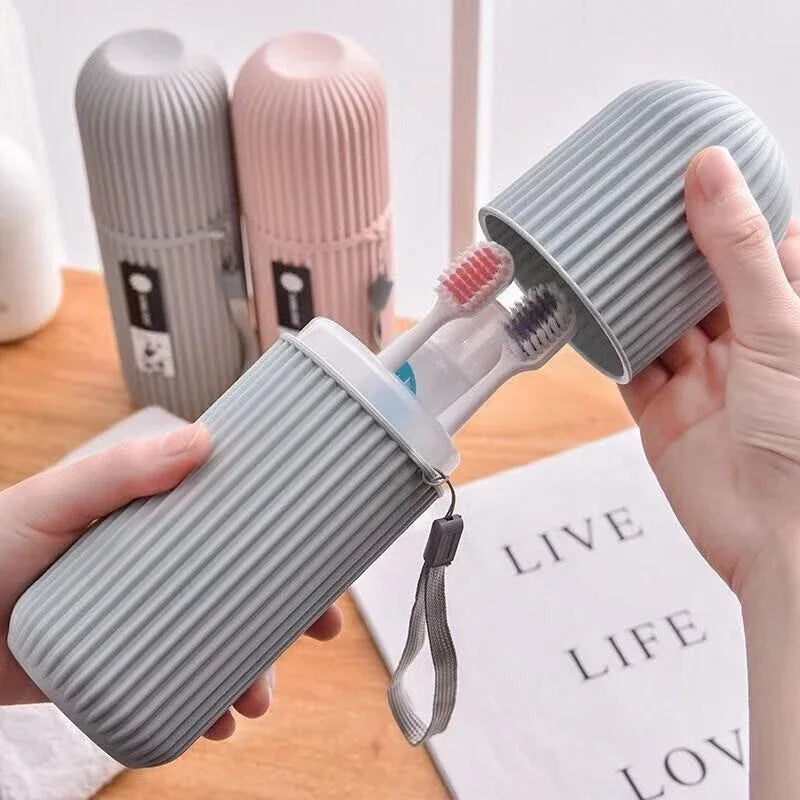 Solveza™ | Travel Toothbrush & Toothpaste Case